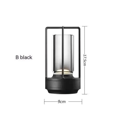 Cordless Table Lamp - Dimmable & Rechargeable Desk Light