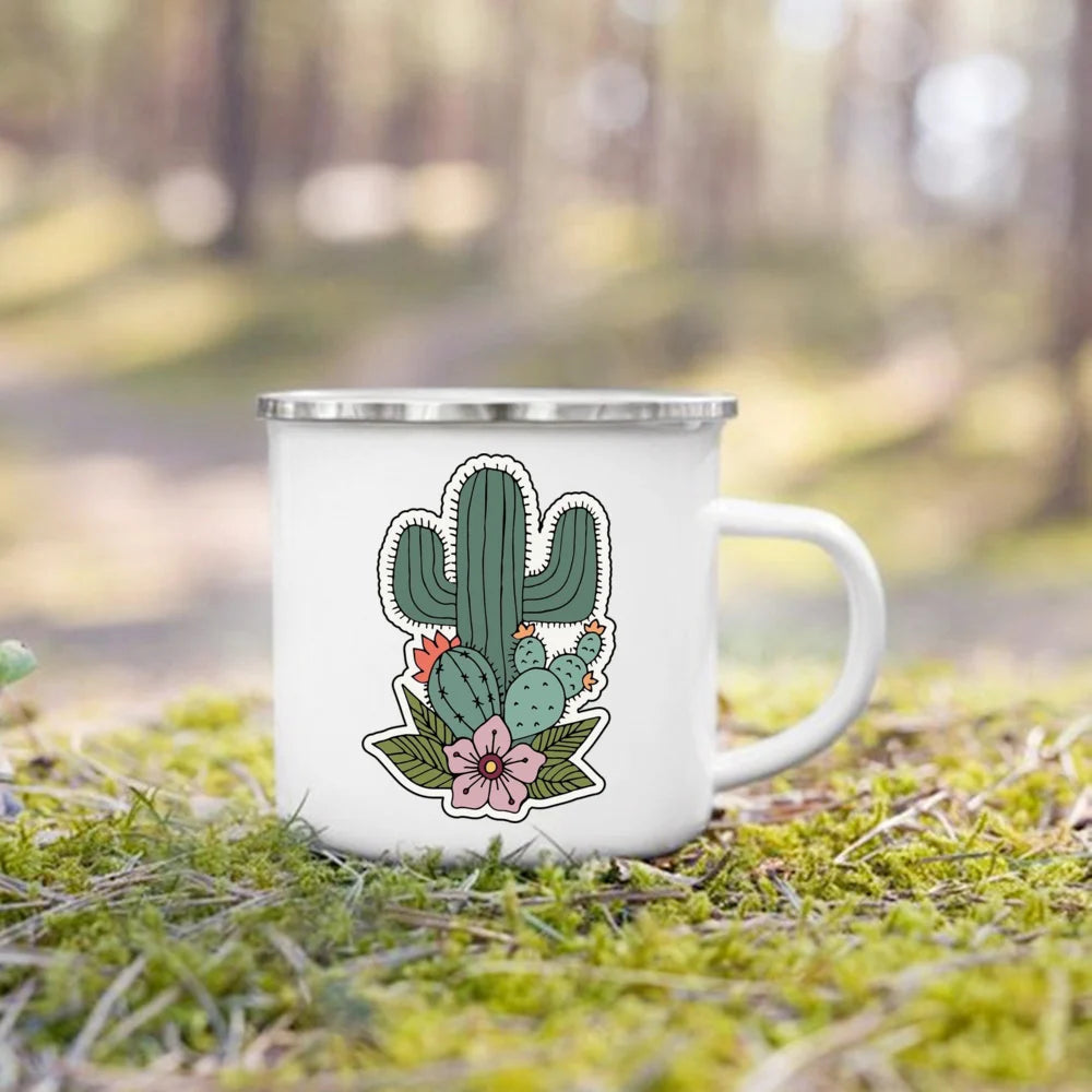 Nature's Adventure Enamel Mug: The Essential Companion for Outdoor Lovers