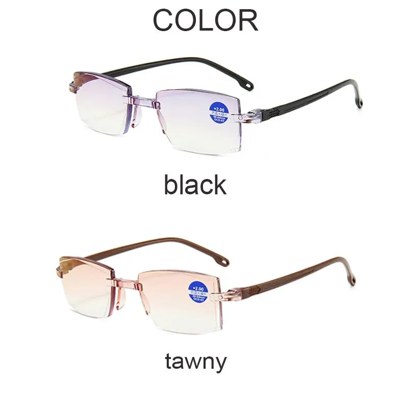 Unisex Anti-Blue Light Bifocal Reading Glasses 150-200