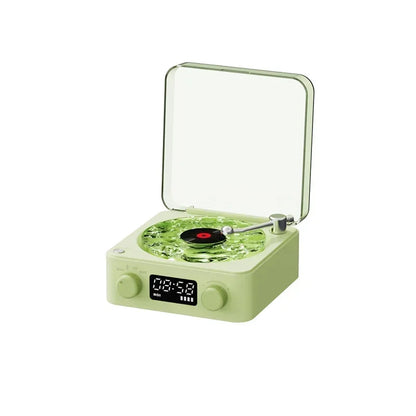 Mini Retro White Noise Bluetooth Speaker Portable Vintage Sleep Aid Bluetooth Speaker Subwoofer with RGB Light Support TF Card