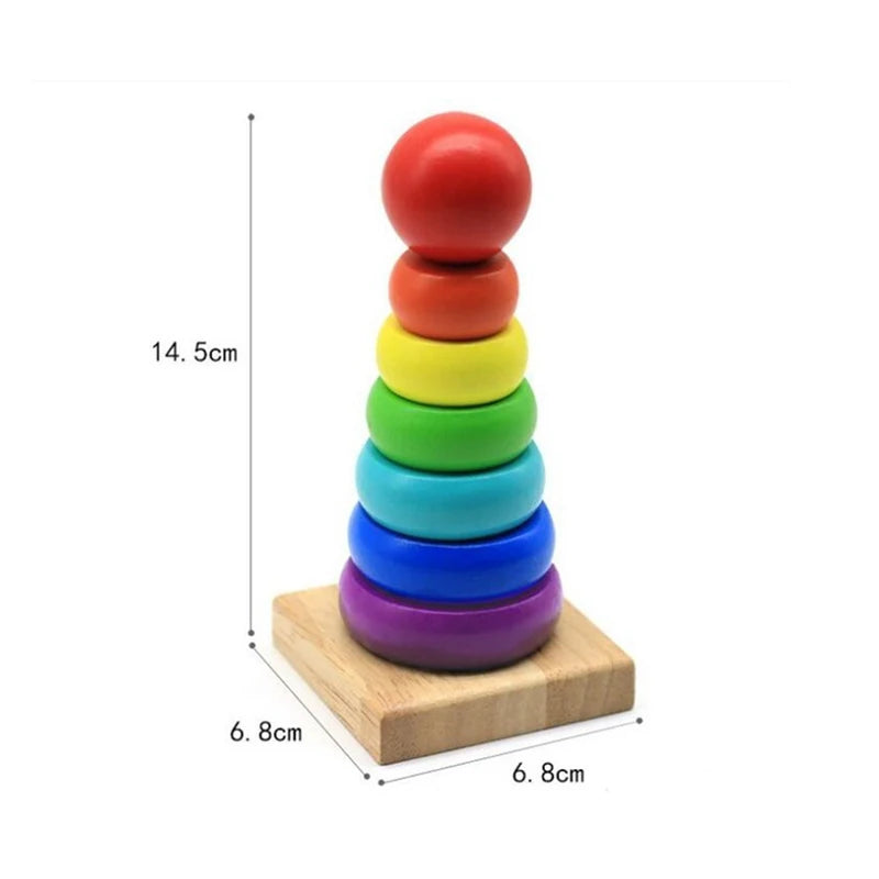 Montessori Wooden Roller Coaster Bead Maze for Toddlers