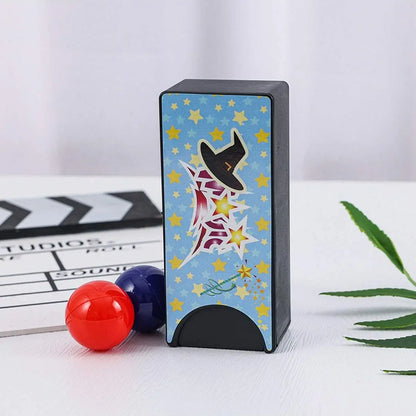 1pc New Funny Gadgets Kids Toys Changeable Magic Box Turning the Red into the Blue Ball Props Tricks Classic