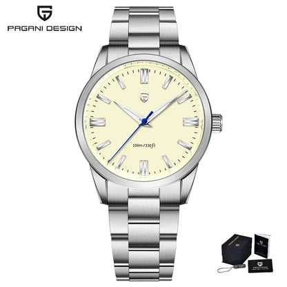 New 38mm Men's Quartz Watch