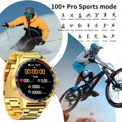 Daredevil GPS Smartwatch for Men - Bluetooth Call HD AMOLED Display, Altitude Tracker, Compass, Fitness Monitor, IP68 Waterproof Adventure Watch