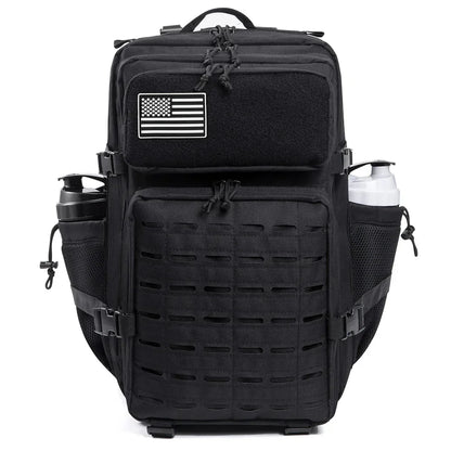 Elegance® Ultimate Explorer Tactical Backpack - 25L/45L Tactical Backpack for Men and Women Outdoor Survival Bug Out Bag Small School Rucksack Hking with Bottle Holder