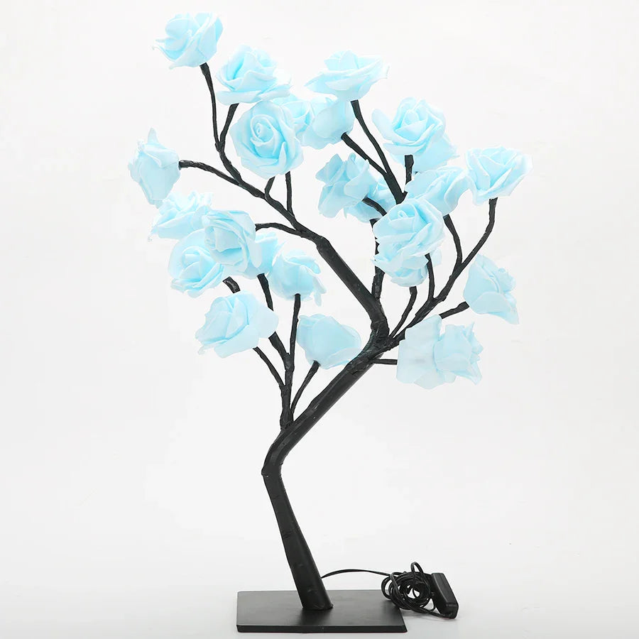 24 LED Rose Tree Lights – A Touch of Elegance and Warm Glow for Every Occasion