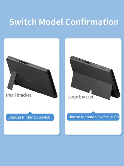 Big Eared Dog Switch Case Compatible with Nintendo Switch OLED / Switch NS,with 4 Cloud Joystick Caps