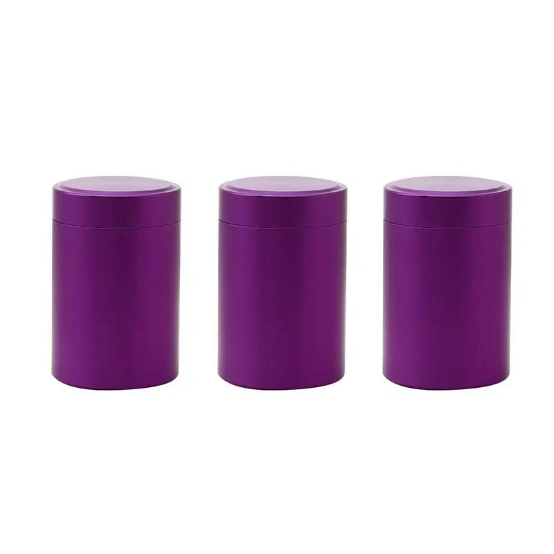 Mini Metal Box Tea Can Small Travel Portable Container Jar Sugar Coffee Caddy Organizer Household Storage Supplies