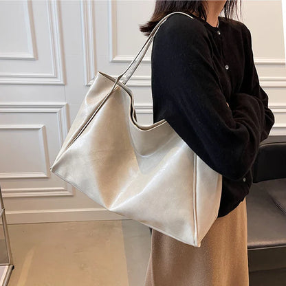 Cherie Large Capacity vegan Leather Bag