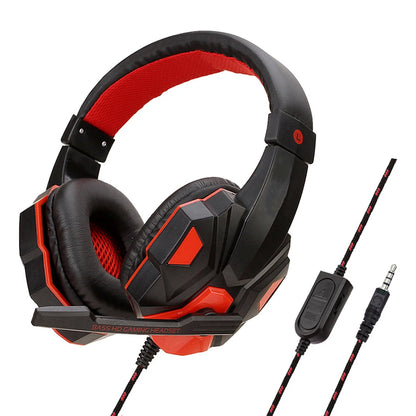 Wired PS4/PS5/Xbox/Smartphone/PC Gaming Headset – 120° Adjustable Gamer Headset with Noise Cancelling Microphone