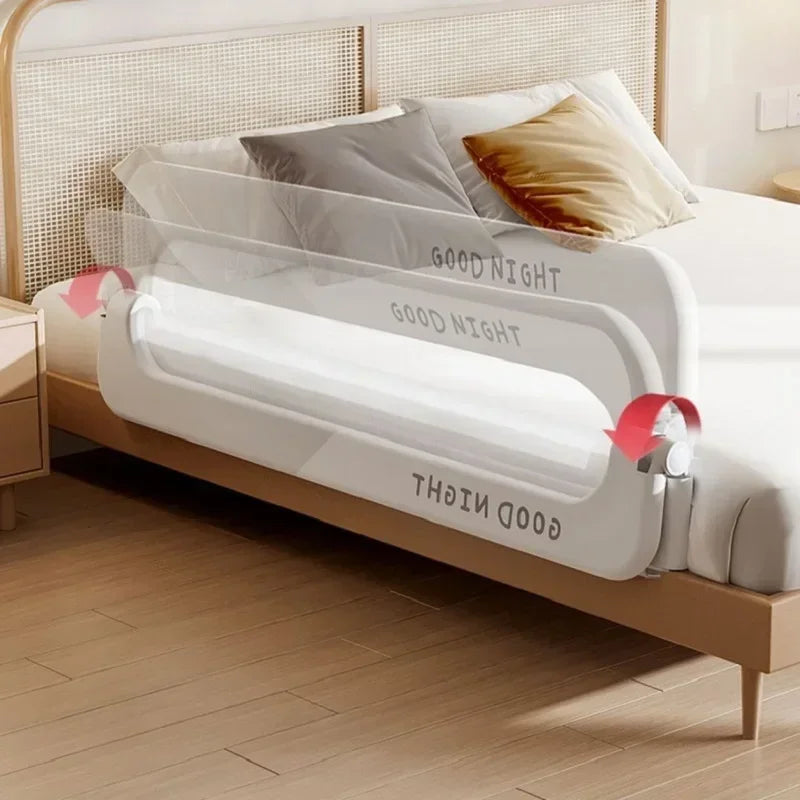 Bed Guardrail Adjustable Baby Safety Bed Barrier Anti-Fall Baby Crib Bumper Handrail Bed Safety Rails Kids Fall Out Protection