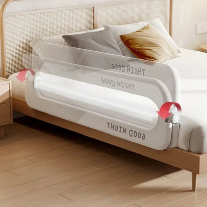 Bed Guardrail Adjustable Baby Safety Bed Barrier Anti-Fall Baby Crib Bumper Handrail Bed Safety Rails Kids Fall Out Protection