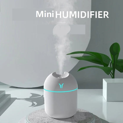 250ML USB Mini Air Humidifier with LED Lamp