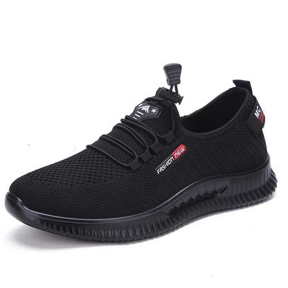 Men Leather Black Business Casual Loafers