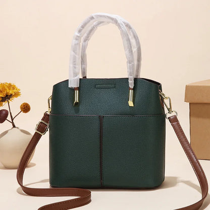 2025 Luxury Women's Leather Crossbody Shoulder Bag