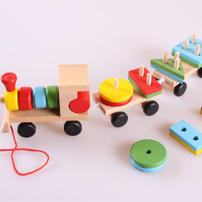 Shape sorting train