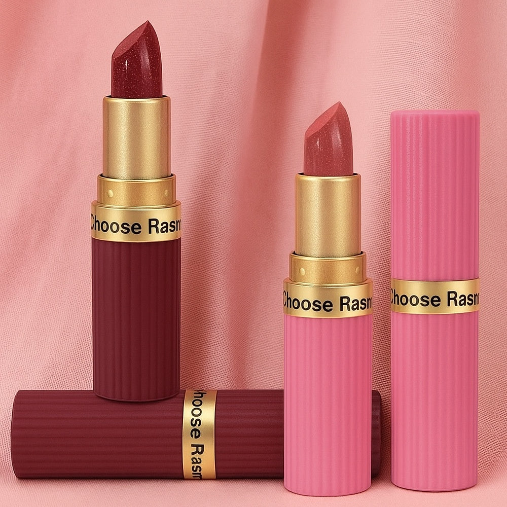 Shimmer finish lipstick