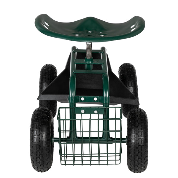 Short Handle Garden Seat Car