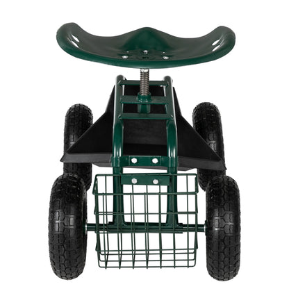 Short Handle Garden Seat Car