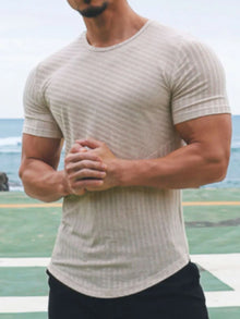 Short Sleeve Striped T-Shirt