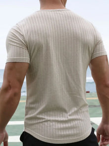 Short Sleeve Striped T-Shirt