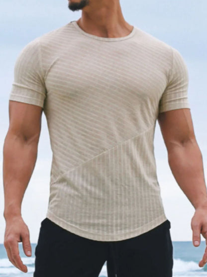Short Sleeve Striped T-Shirt