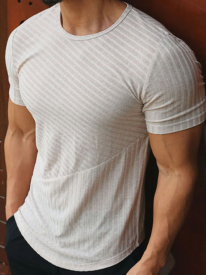 Short Sleeve Striped T-Shirt