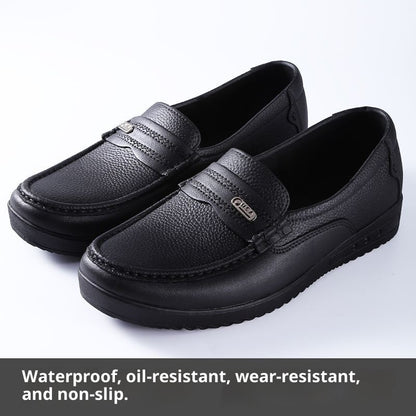 Men waterproof rain boots
