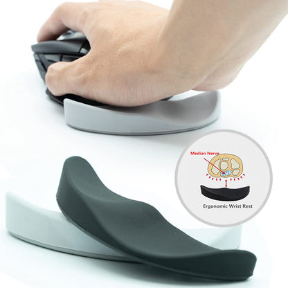 Silicone mouse wrist rest
