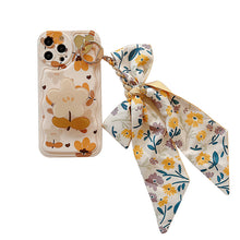 Autumn Floral Bow iPhone Case