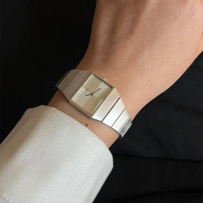Silver Casual Mens Watch