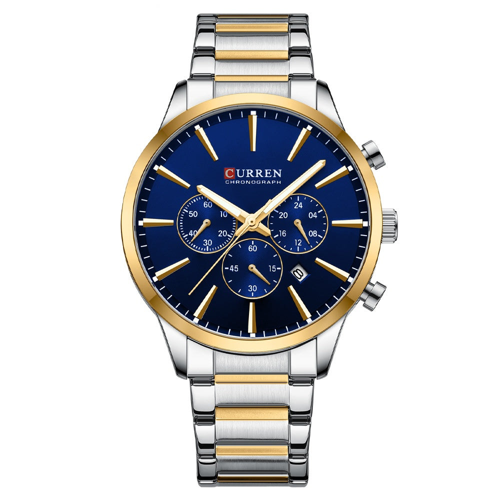 Mens Business Calendar Watch