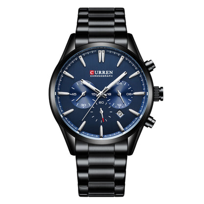 Mens Multifunction Quartz Watch