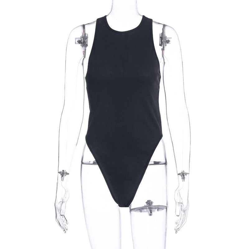 Sleeveless tank top bodysuit
