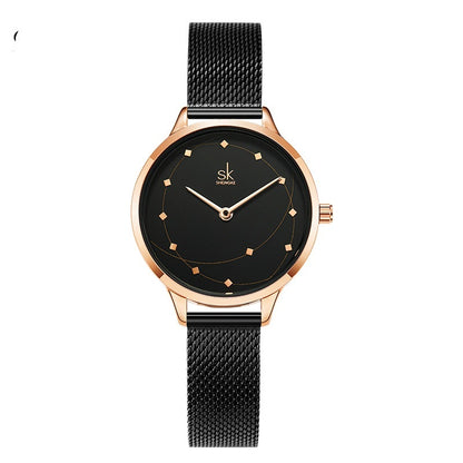 Elegant quartz timepiece