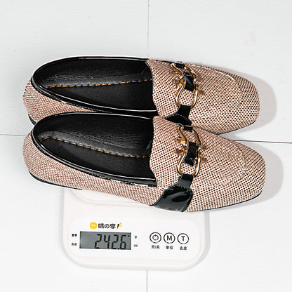 Square Toe Women's Flats