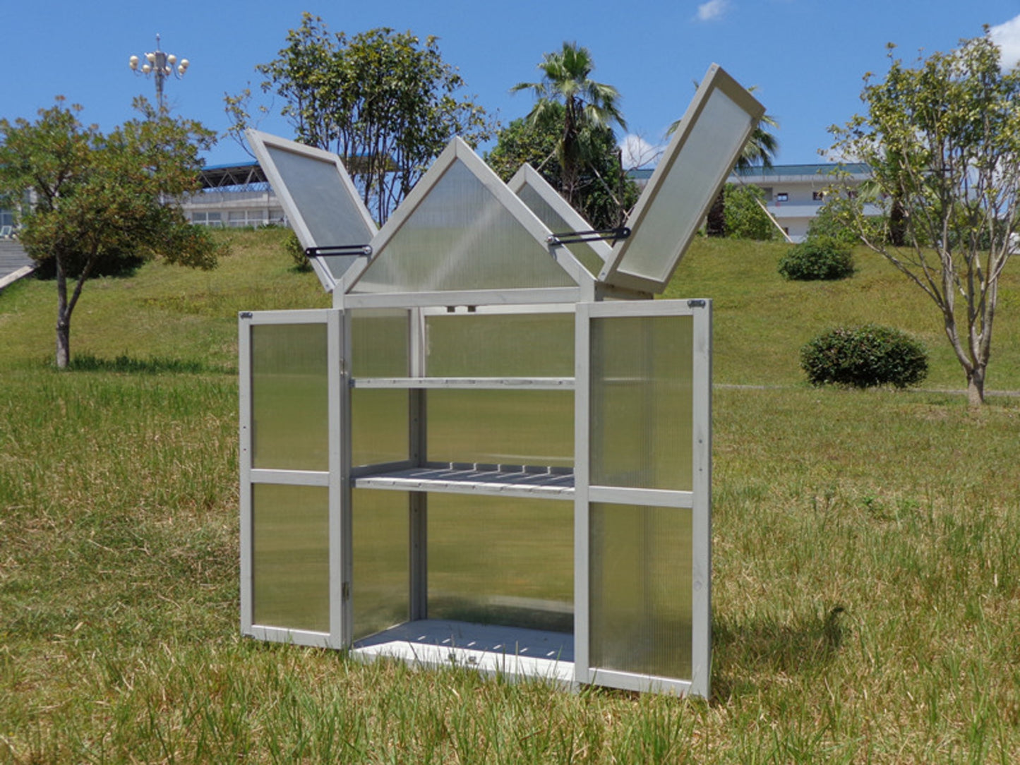Small Green House for Outdoor & Indoor Plant Stand
