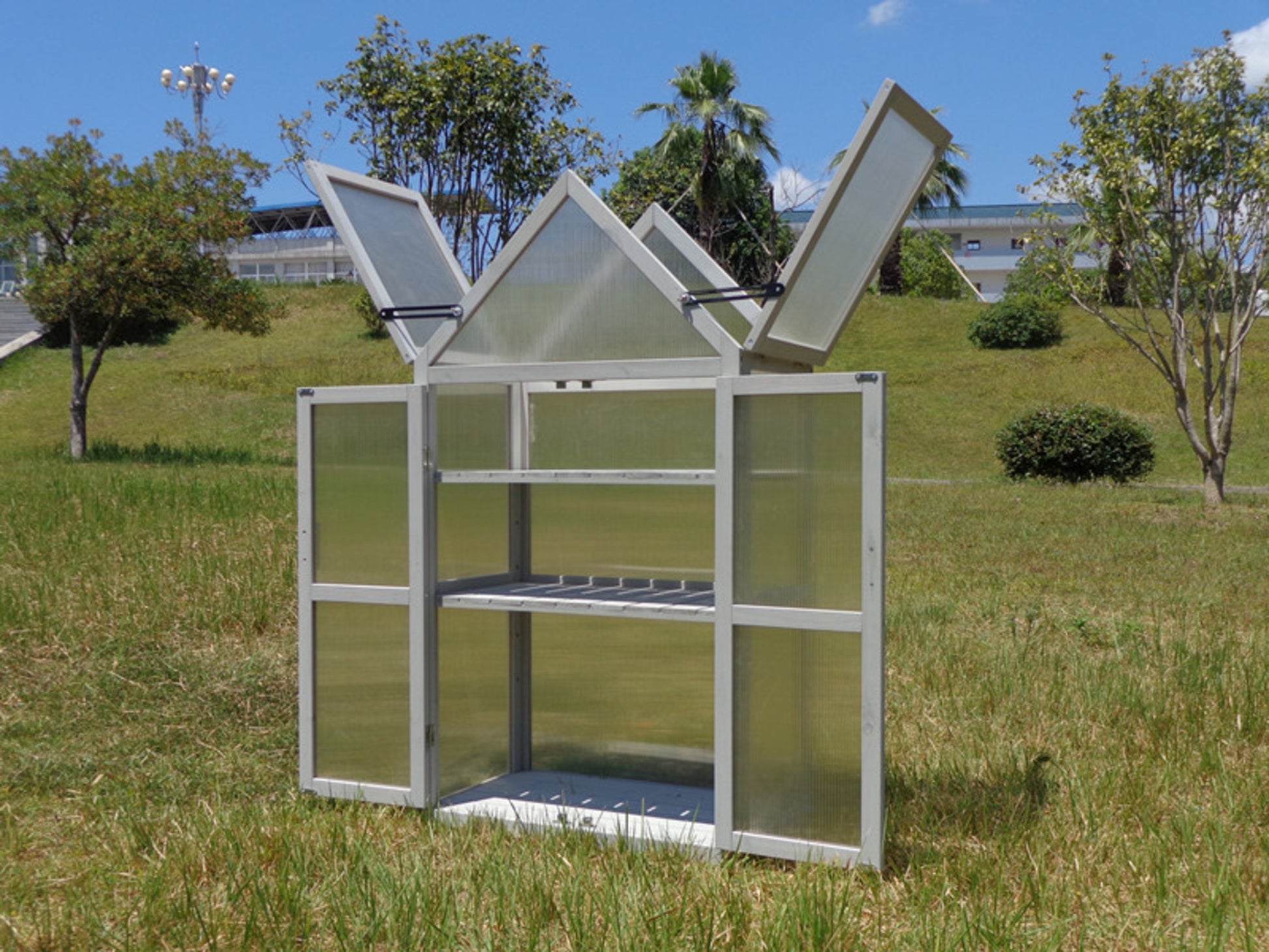 Small Green House for Outdoor & Indoor Plant Stand