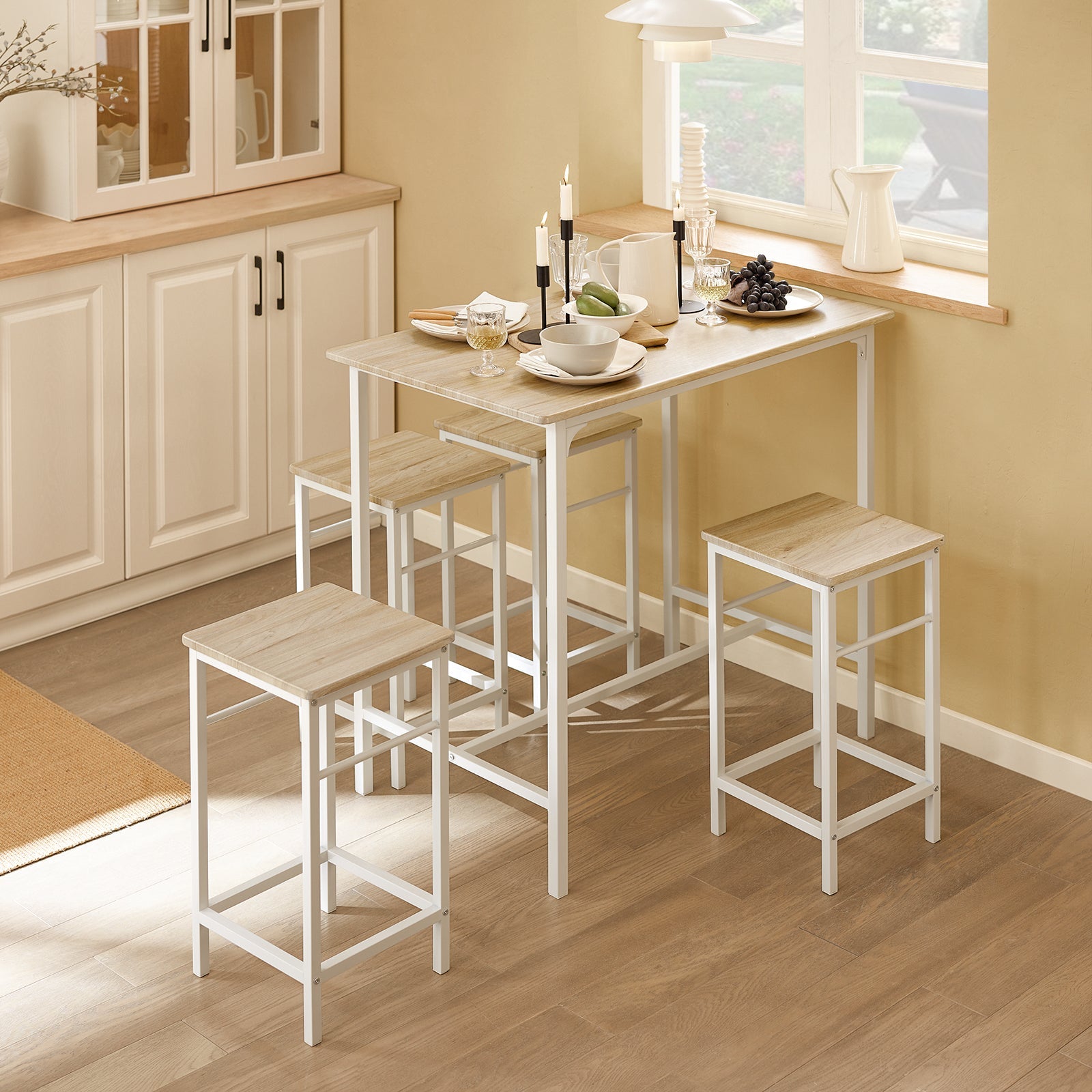 SoBuy 5‑Piece Bar Table