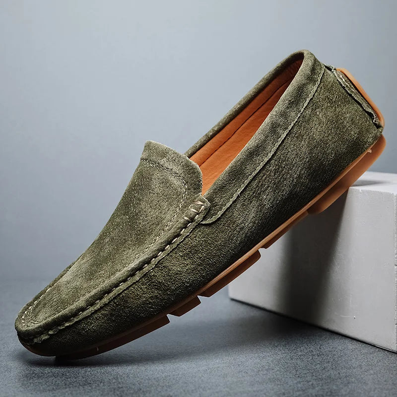 Soft Italian Suede Loafers
