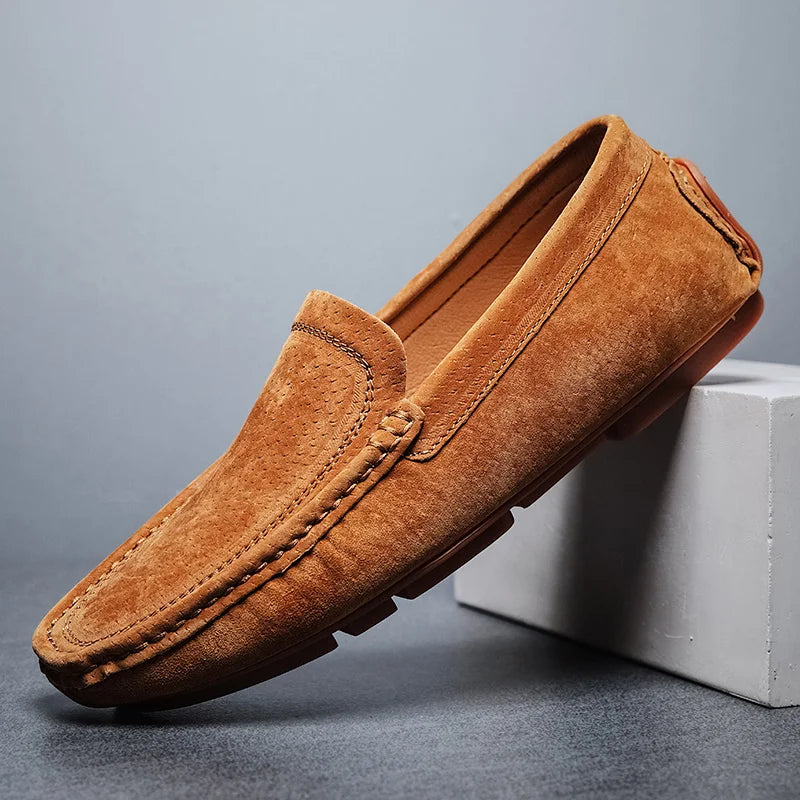 Soft Italian Suede Loafers