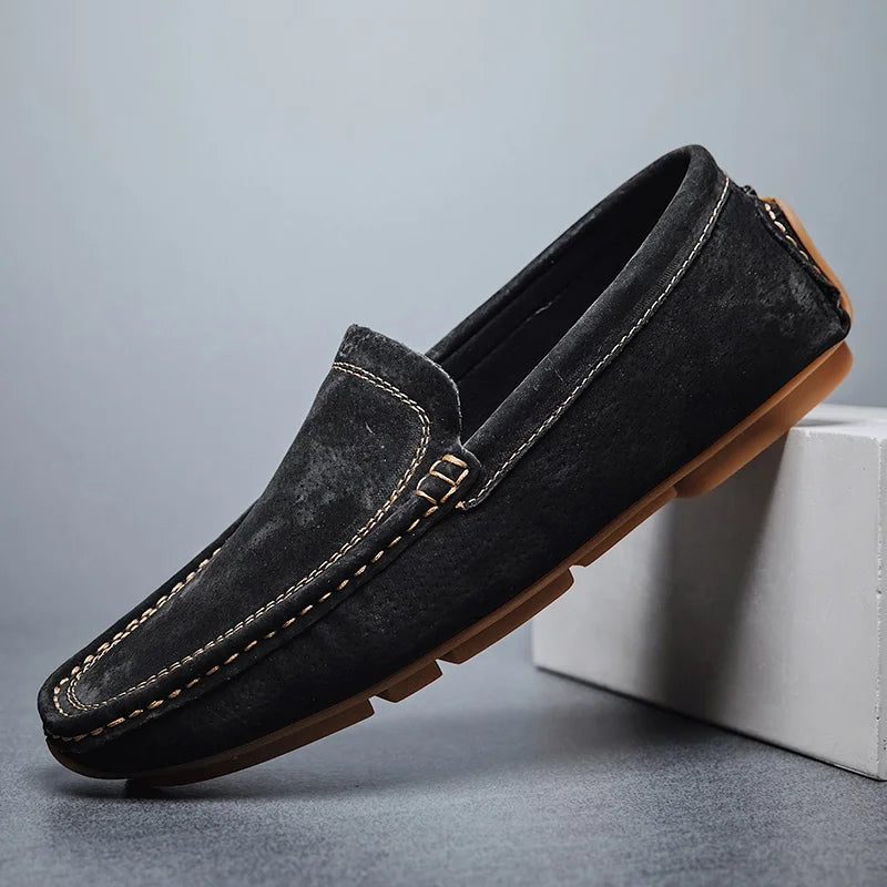 Soft Italian Suede Loafers
