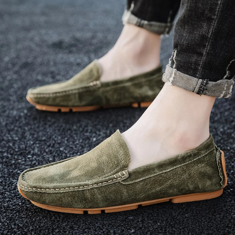Soft Italian Suede Loafers