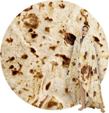 Soft Tortilla Throw Blanket 