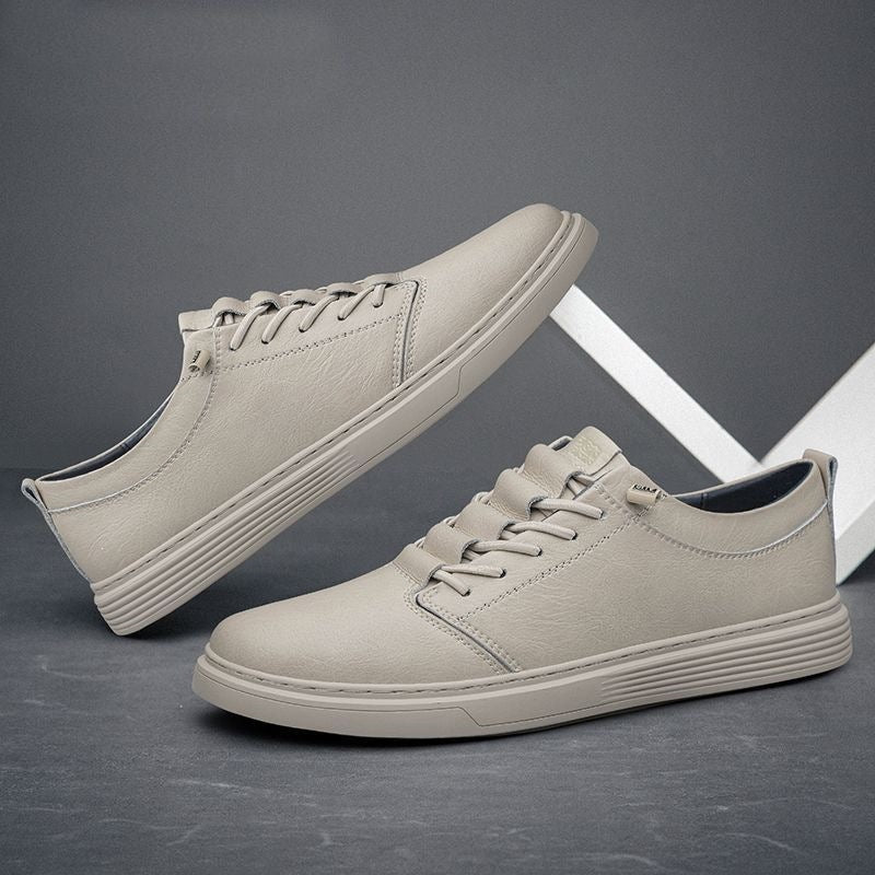 Mens casual leather shoes