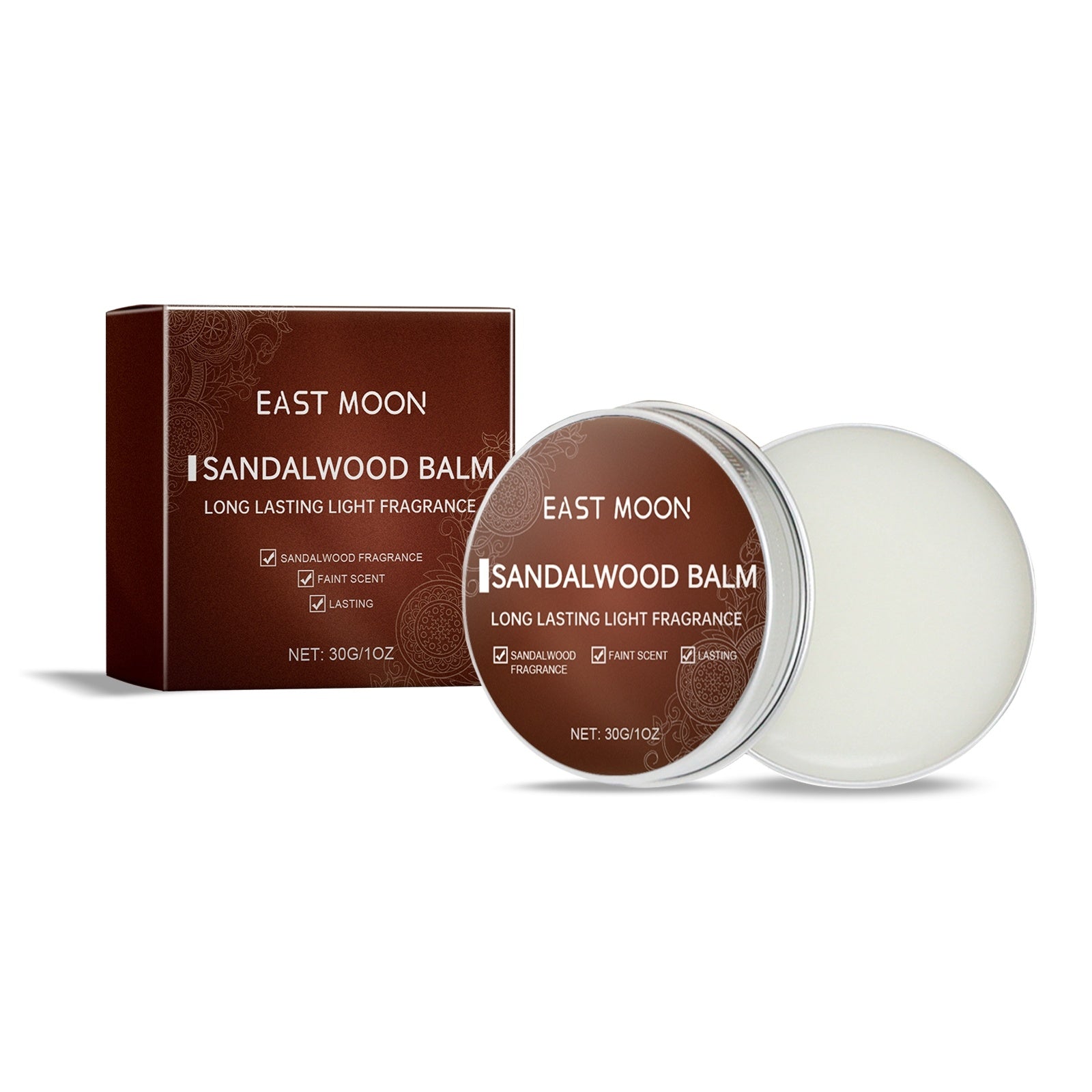 Travel perfume balm