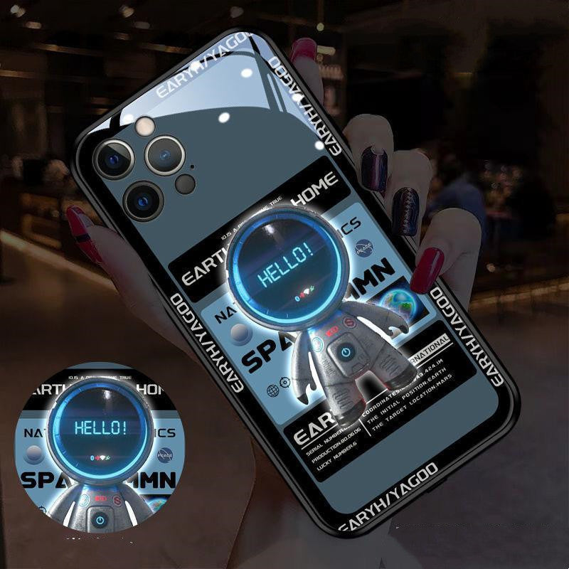 Astronaut Glow iPhone Case