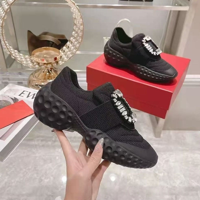 Women rhinestone sneakers