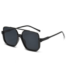 Square Double Bridge Sunglasses