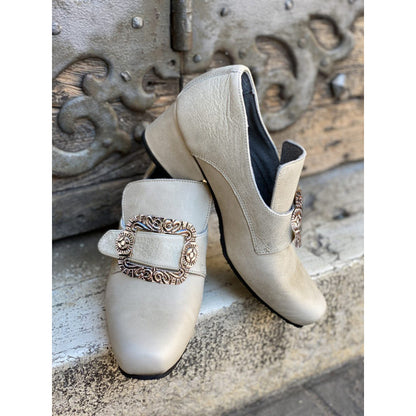 Medieval mens costume shoes